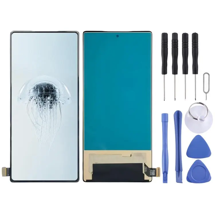 For ZTE nubia RedMagic 10 Pro / RedMagic 10 Pro+ TFT LCD Screen With Digitizer Full Assembly, Not Supporting Fingerprint Identification (Black)