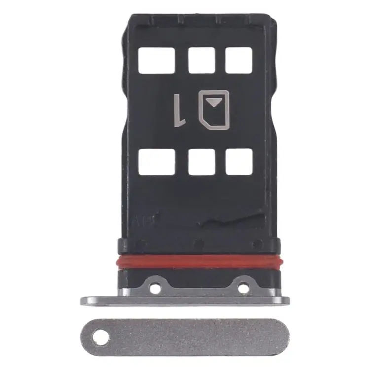 For ZTE nubia RedMagic 6R NX666J SIM Card Tray + SIM Card Tray (Black)
