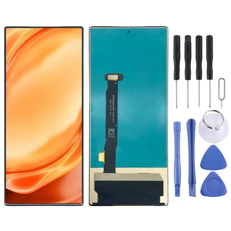 For ZTE nubia Z50 Ultra NX712J TFT LCD Screen With Digitizer Full Assembly, Not Supporting Fingerprint Identification(Black)