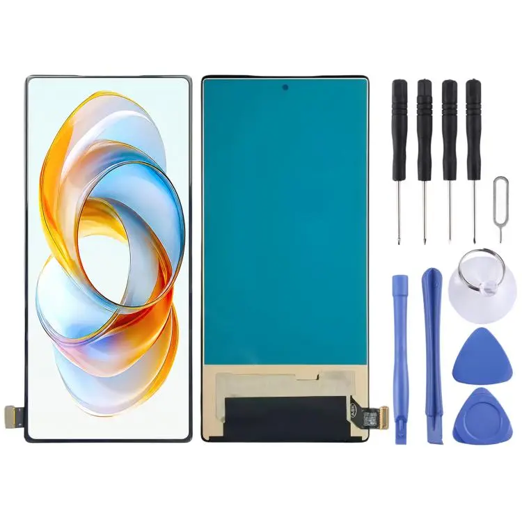 For ZTE nubia Z70 Ultra NX733J NX736J TFT LCD Screen With Digitizer Full Assembly, Not Supporting Fingerprint Identification (Black)
