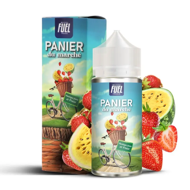 Fraise Pastèque Jaune - Panier Du Marché 100ml