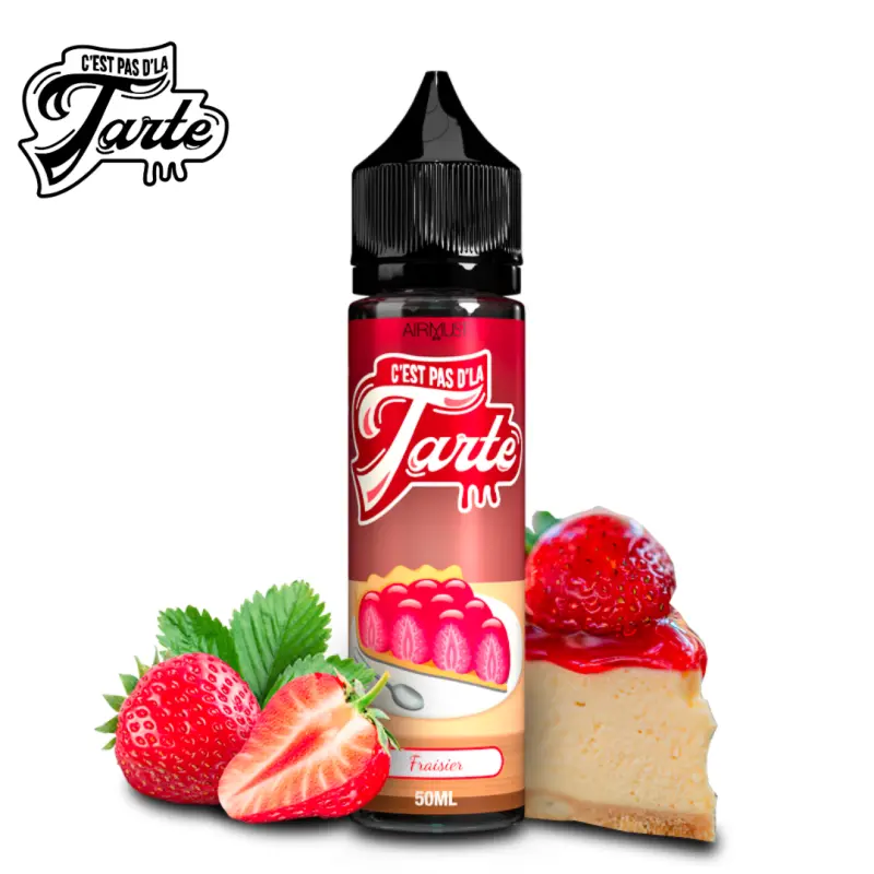 Fraisier 50ml - C'est Pas D'la Tarte - Airmust