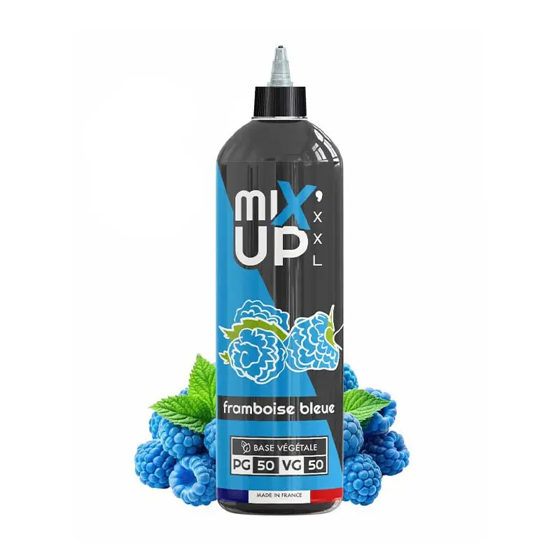 Framboise Bleue 0mg 1L - Mix'up XXL