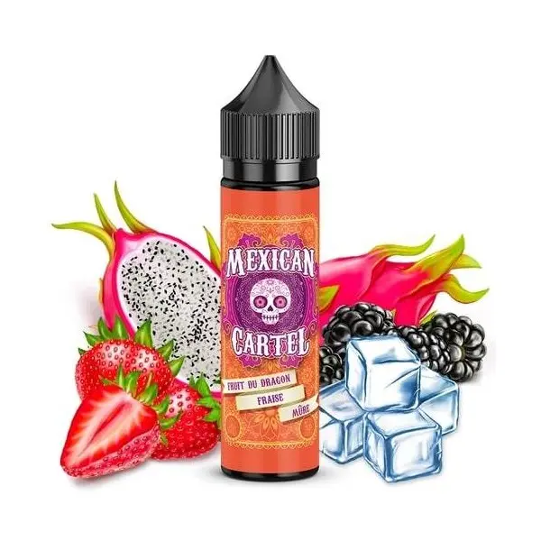 Fruit du Dragon Fraise Mûre 50ML - Mexican Cartel