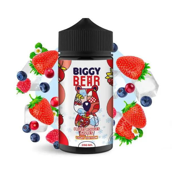Fruits Rouges givrés Light Edition 200ML - Biggy Bear