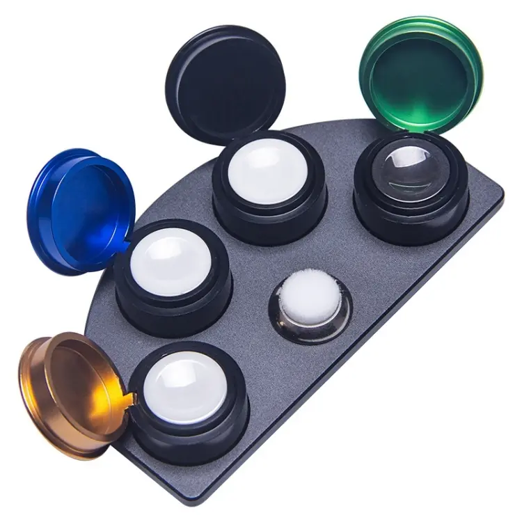 Full Metal Spot Oil Cup Stand Oiler Watch Repair Tool, Style