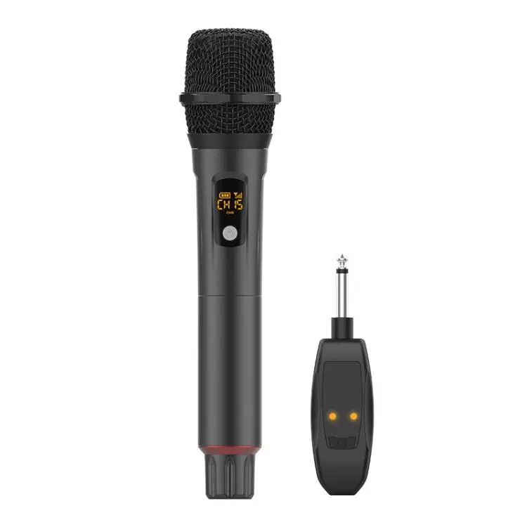 G109 2 in 1 Anti-Feedback 2.4G Wireless Handheld Microphone(Grey)