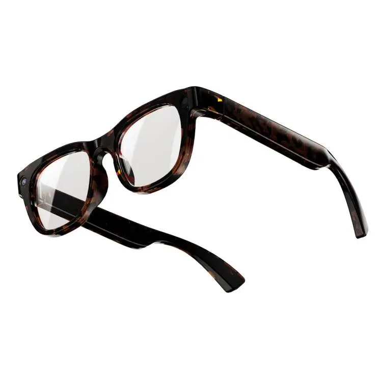 G600Pro 13MP AI Smart Glasses, Support Bluetooth Call / Intelligent Translation(Tortoiseshell Color)
