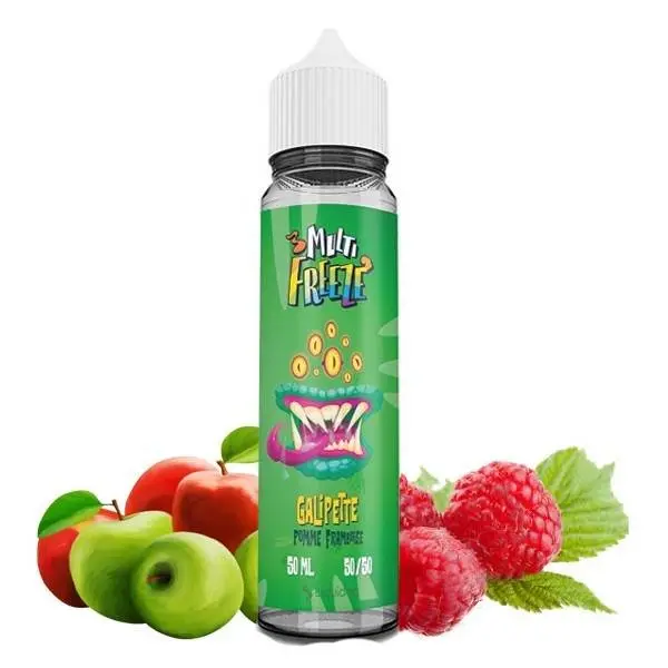 Galipette Pomme Framboise 50 ML - Multi Freeze/Liquideo