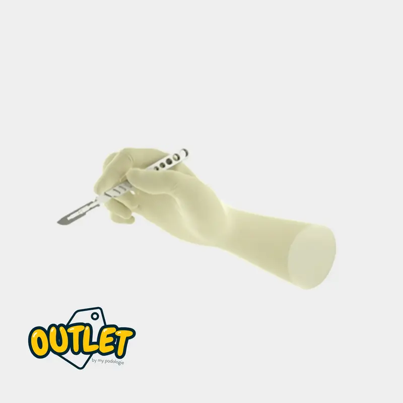 Gants de chirurgie latex Gammex - Taille 6 ou 6/1/2 - Boîte de 50 paires // Date dépassée