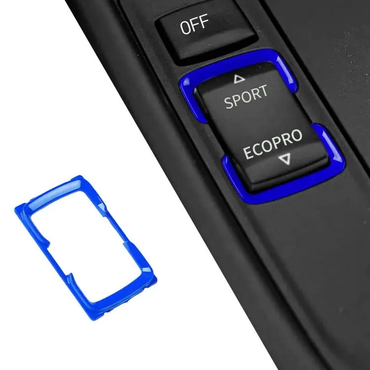 Gear Mode Switch Button Box For BMW 1 Series F20 F21 / 2 Series F22 F23 / 3 Series F30 F31 F34 / 4 Series F32 F33 F36(Blue)