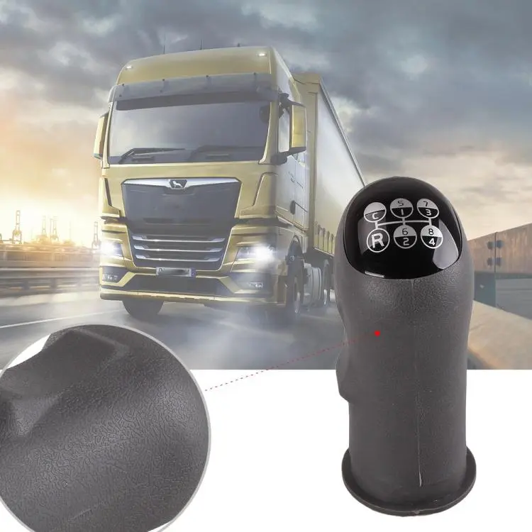 Gear Shift Knob For Volvo FH FM FMX 8 Speed Heavy Duty Truck Replacement 20488067(Black)