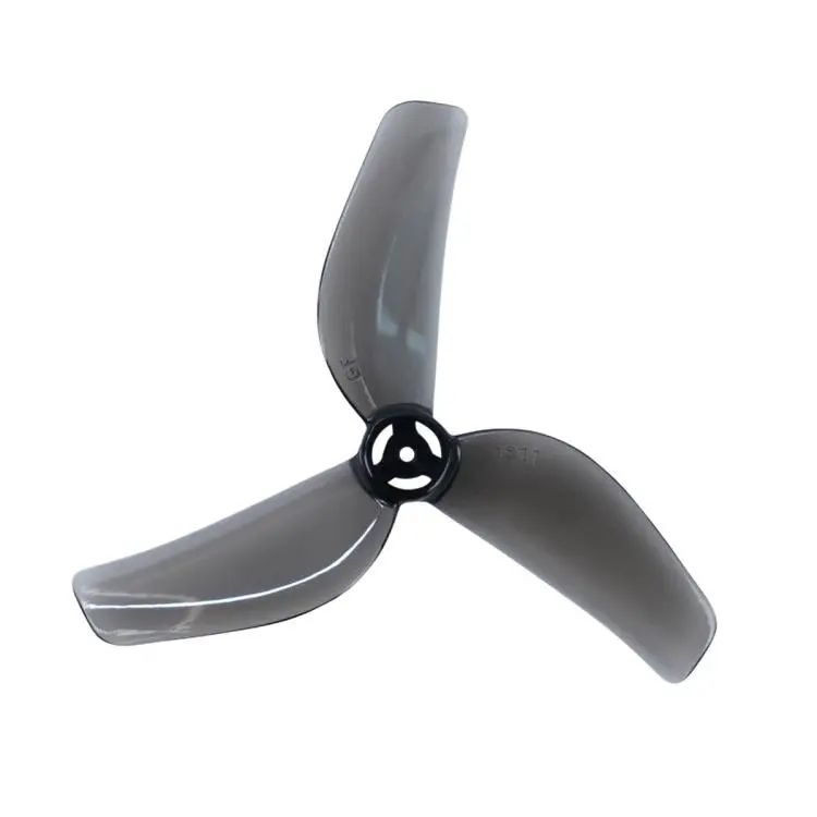 Gemfan 1811 3-Blade Propellers 1.5mm Shaft for BETAFPV Meteor75 Pro Quadcopter(Clear Black)