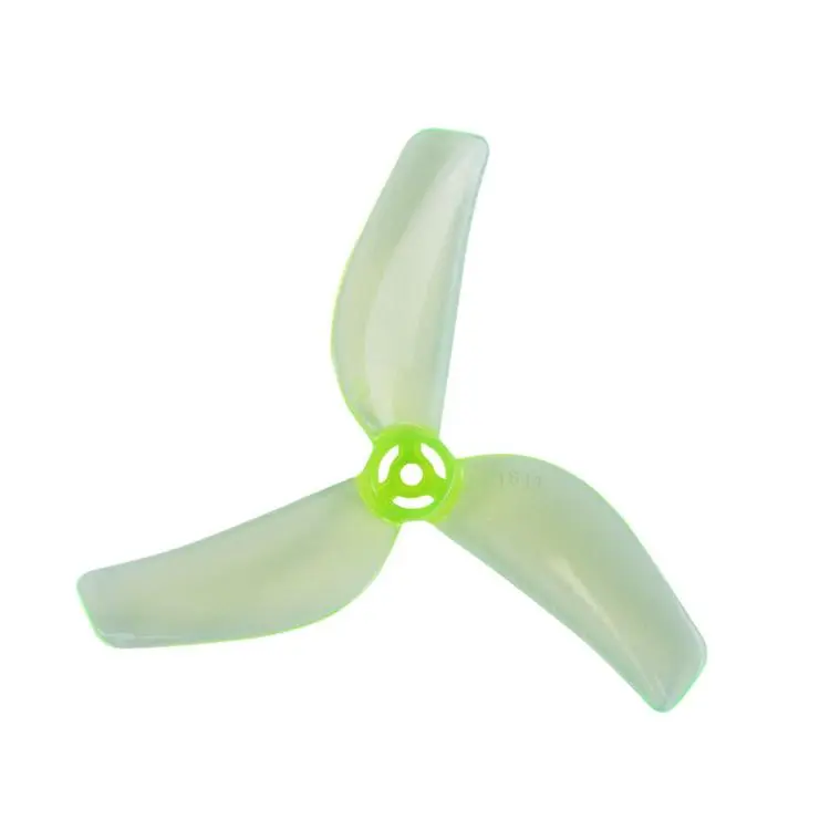 Gemfan 1811 3-Blade Propellers 1.5mm Shaft for BETAFPV Meteor75 Pro Quadcopter(Clear Fluorescent)