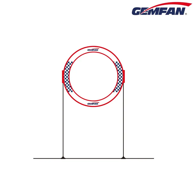 GEMFAN 78cm Circle Race Gate mit Basis