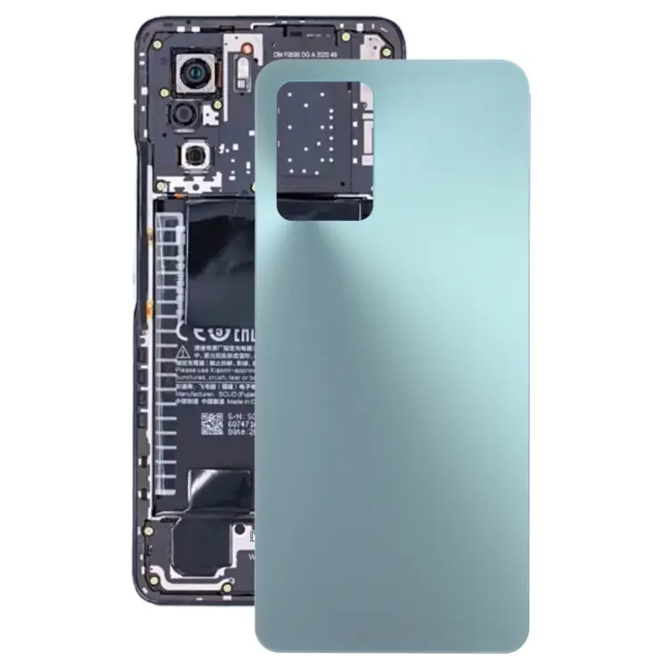 Glass Battery Back Cover for Xiaomi Redmi K40s(Green)