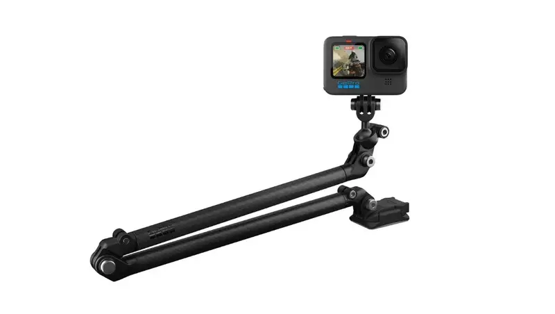 GoPro ASTA + SUPPORTO GOPRO BOOM + ADHESIVE MOUNTS