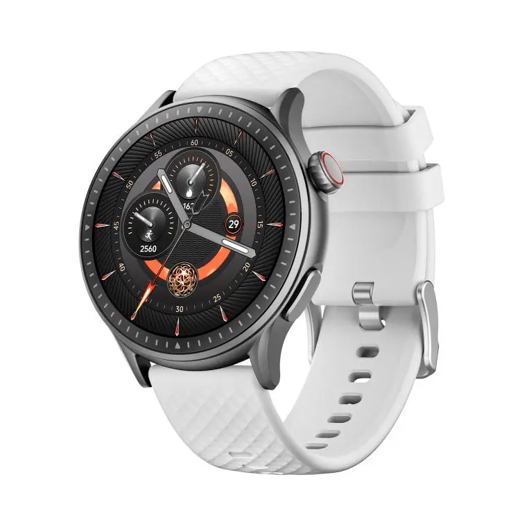 GR3 1.43 inch AMOLED Screen Fitness Tracker Smart Watch Support Heart Rate Monitoring(Light Grey)