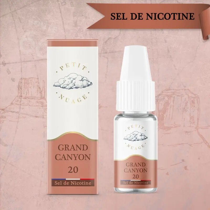 Grand Canyon 10 ml Sels de Nicotine - Petit Nuage