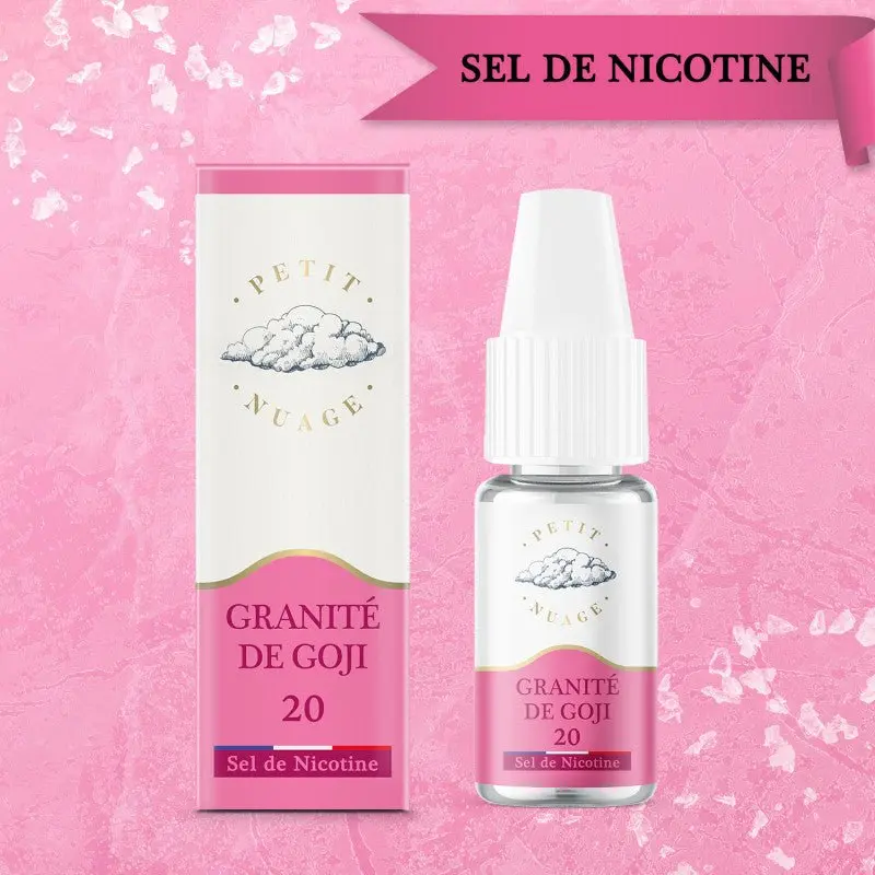 Granité De Goji 10 ml Sels de Nicotine - Petit Nuage