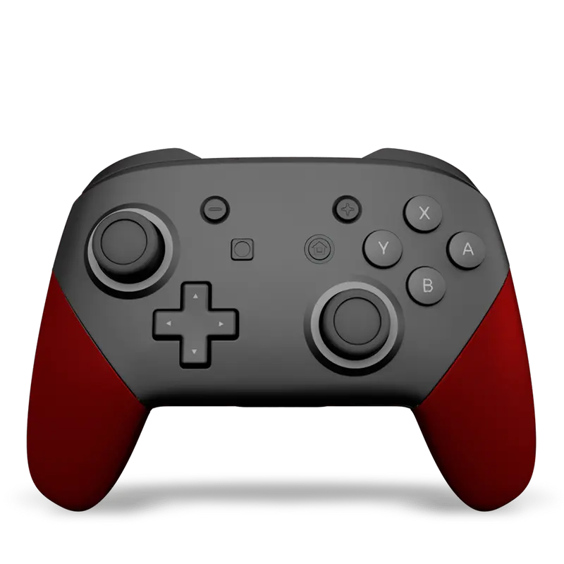 Grips Switch Pro custom - Soft Touch Red