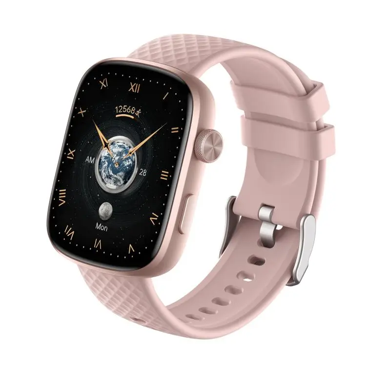 GS8 1.95 inch AMOLED Screen Fitness Tracker Smart Watch Support Heart Rate Monitoring(Pink)