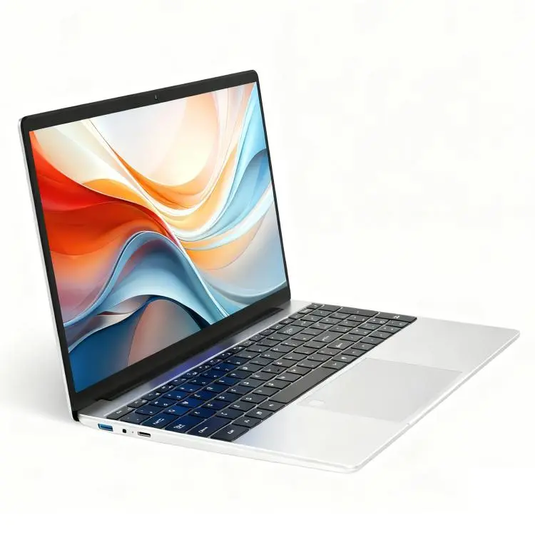 GXMO T152J 15.6 inch Laptop, 16GB+512GB, Windows 11 Pro Intel Celeron N5100 Quad Core, Support Fingerprint Unlock, UK Plug (Grey)