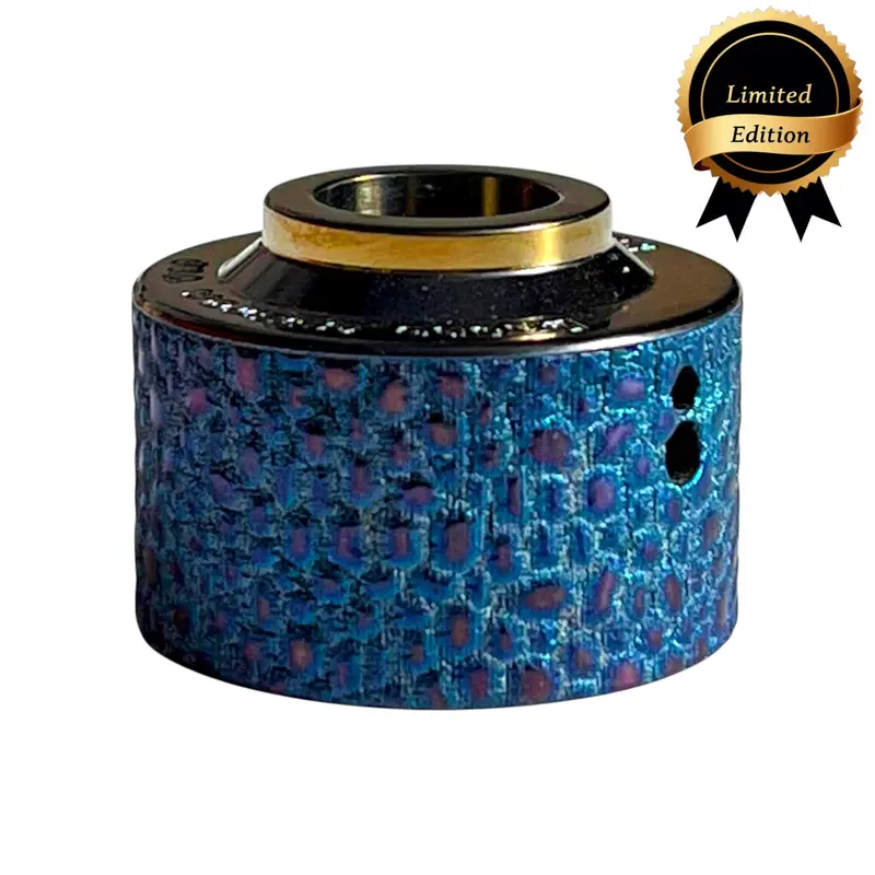 HAKU VENNA HERITAGE - BLUE PURPLE BELUGA RELIEF - VH 6