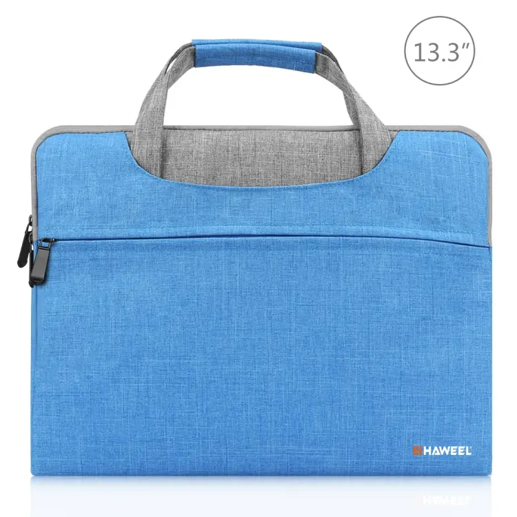 HAWEEL 13-15 inch Laptop Handbag For Macbook, Samsung, Lenovo, Sony, DELL Alienware, CHUWI, ASUS, HP Laptop(Blue)