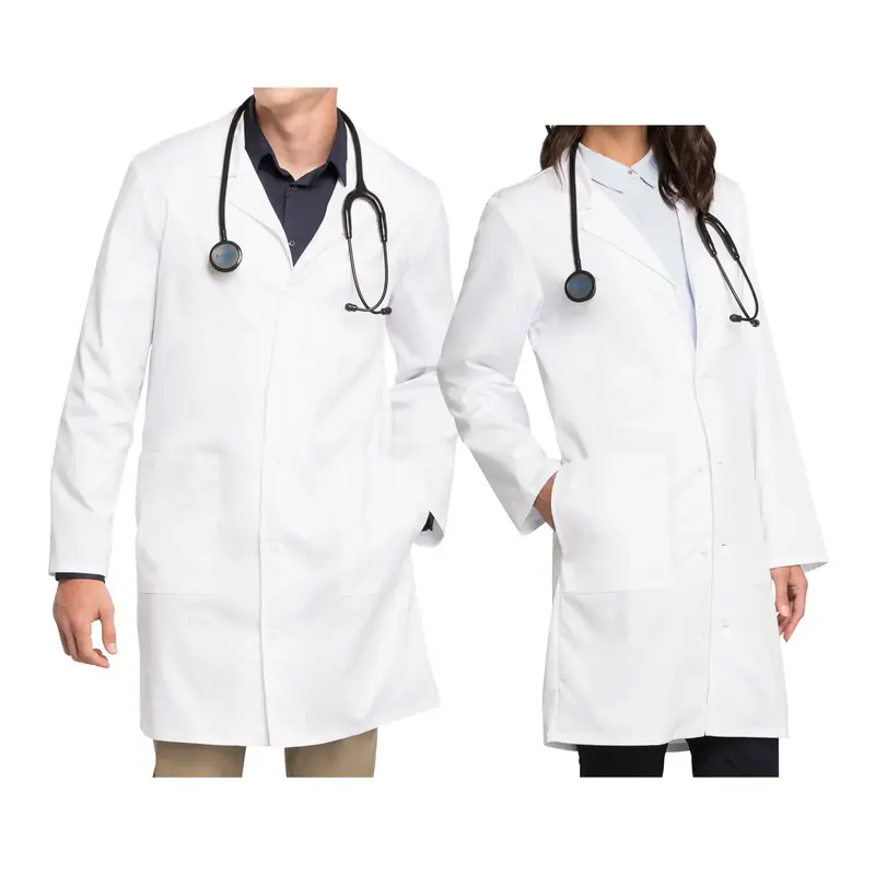 Hendaye - Blouse médicale blanche - Unisexe - 97 cm - Cherokee