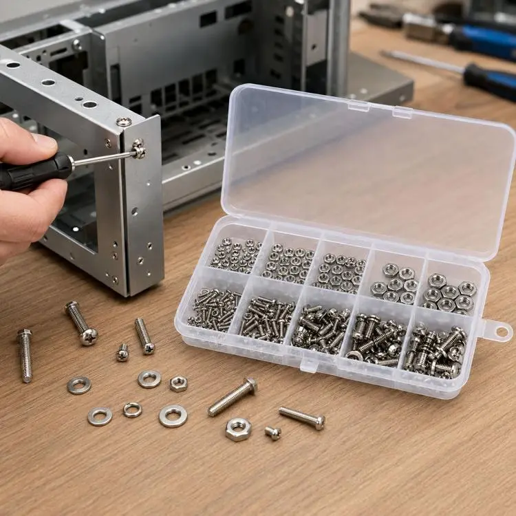 Hexagonal Nuts and Bolts 320PCS / Set, Specification