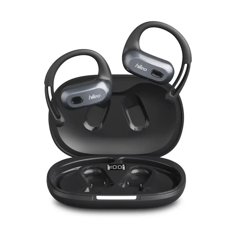 Hileo Hi93 OWS Noise Reduction Sports Wireless Bluetooth Earphone(Black)