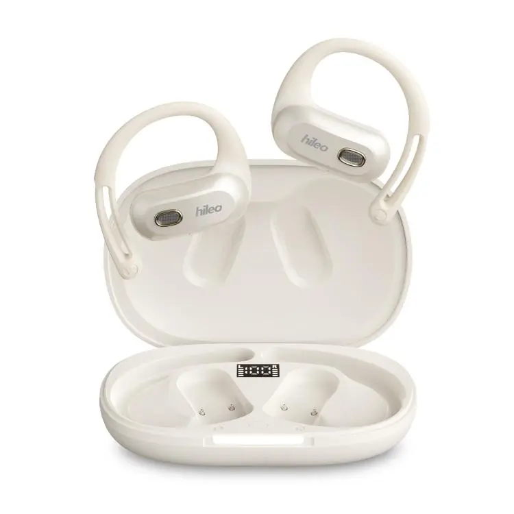 Hileo Hi93 OWS Noise Reduction Sports Wireless Bluetooth Earphone(White)
