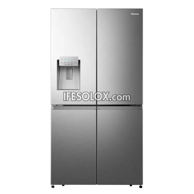 Hisense REF 68WCS 541L Side by Side Inverter Refrigerator with LED display, Ice Maker + 1 Year Warranty - Brand New
