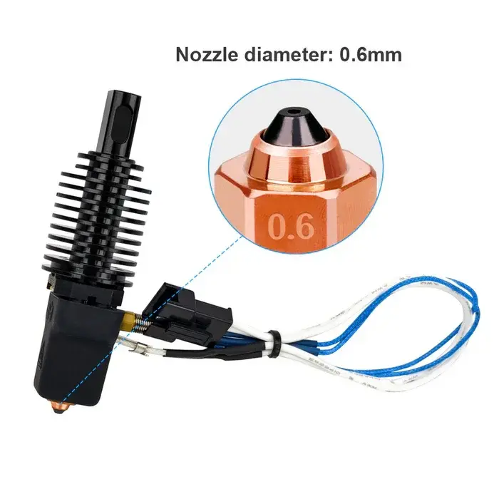 Hotend Kit ad Alte Prestazioni per Mingda MD-600D / MD-1000D