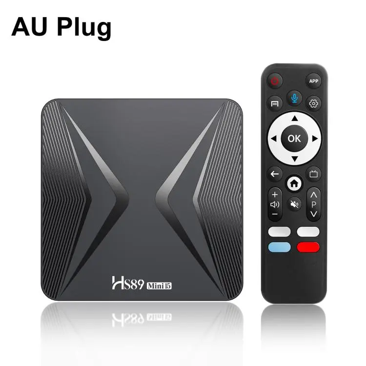 HS89 Mini 15 Android 14 Smart TV Set Top Box, 4GB+32GB, RK3539 Quad-Core Cortex-A55(AU Plug)