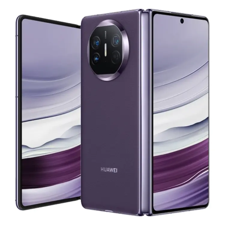 HUAWEI Mate X5, 12GB+512GB, 7.85 inch + 6.4 inch HarmonyOS 4.0.0 Kirin 9000S 7nm Octa-Core 2.16GHz, OTG, NFC, Not Support Google Play(Purple)