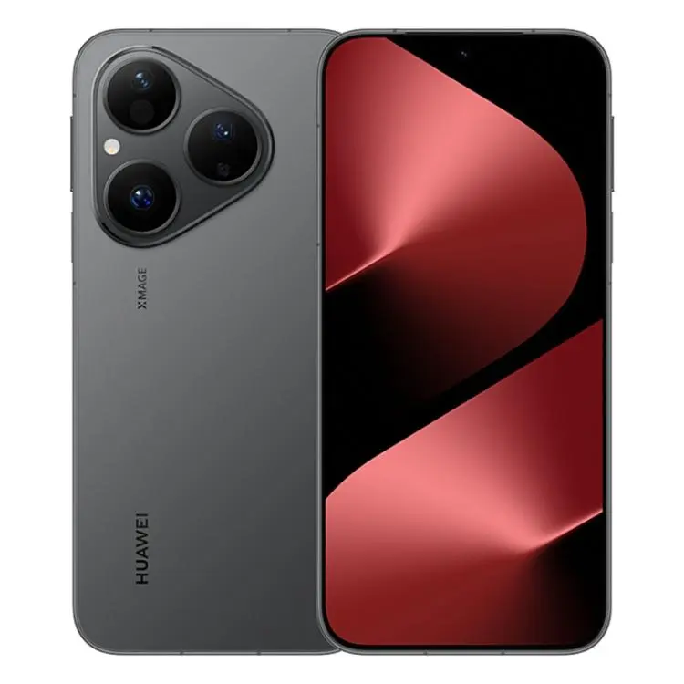 HUAWEI Pura 80, 12GB+256GB, Side Fingerprint Identification, 6.6 inch HarmonyOS 5.1, NFC, OTG, Not Support Google Play (Black)