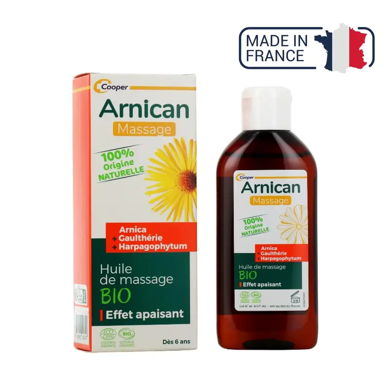 Huile de massage Bio Arnican - 200 ml - Cooper