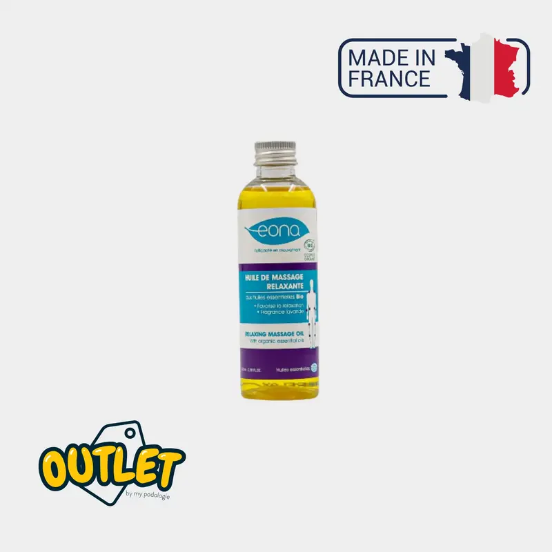 Huile de massage - Relaxante - 100 ml - Bio - Eona // Date Dépassée