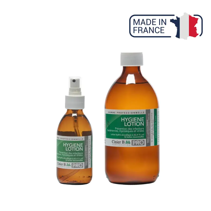 Hygiène Lotion Prévention - Pieds Mains Ongles - 2 contenances - Laboratoires Cinier B