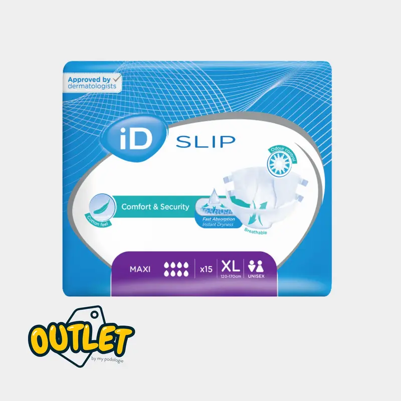 ID Slip - Couches adultes - Tailles & Absorptions Variées // Date dépassée