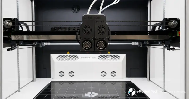 Imprimante 3D eMotion Tech - Strateo DUAL600 Série 2