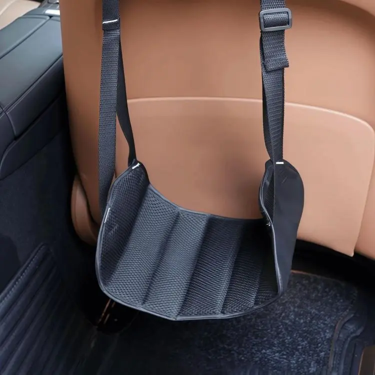 In Car Resting Rear Seat Footrest Hammock(Mesh Fabric)