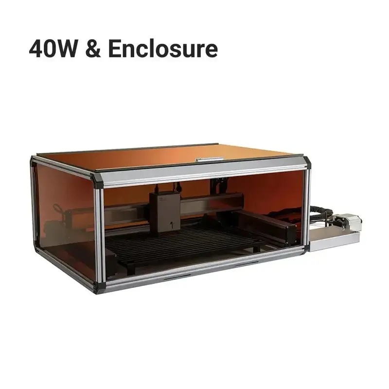 INCISORE E TAGLIERINA LASER SNAPMAKER RAY 40W CON ENCLOSURE