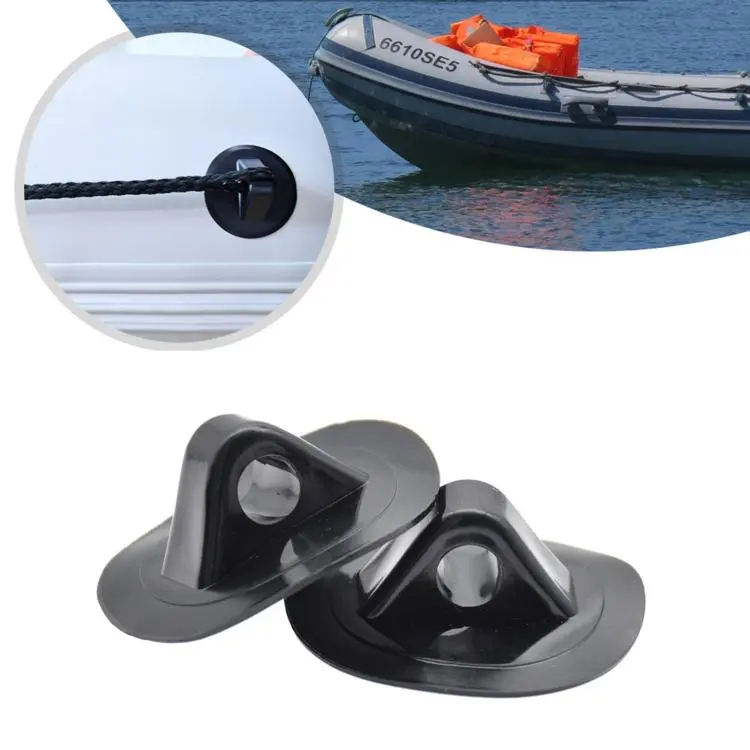 Inflatable Boat Safety Rope Attachment Dinghy Canopy Anchor Rope Mount(2 PCS/Pack)