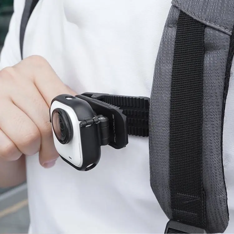 Insta360 Go Ultra Flymile Magnetic Backpack Shoulder Strap Clip(Black)