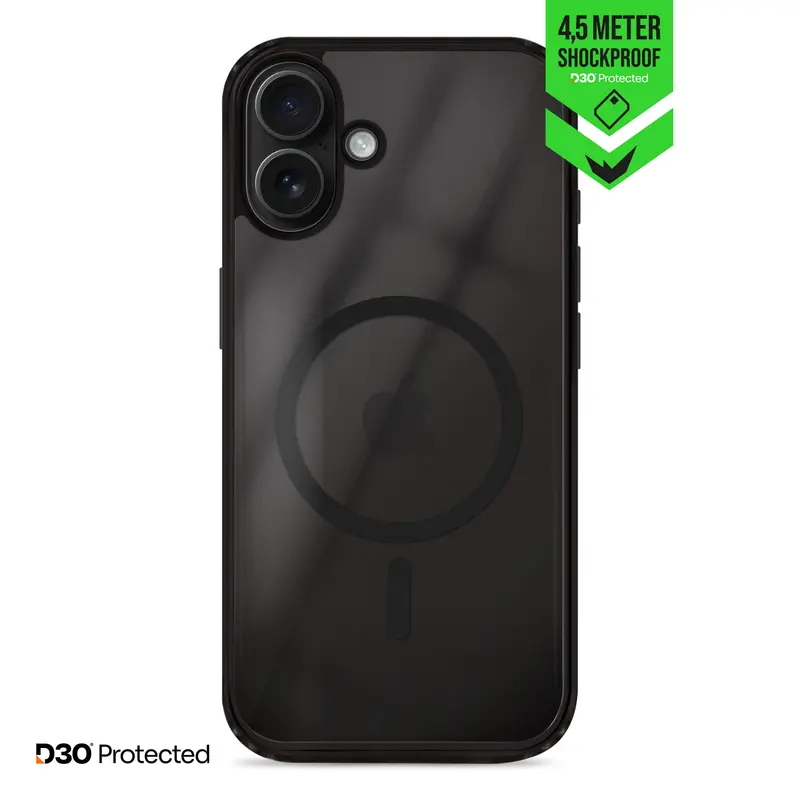 iPhone 16 Case Black MagSafe D3O Maximum Protection