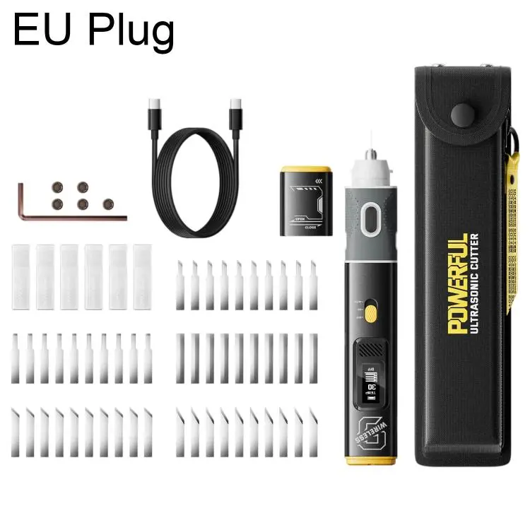 JAKEMY JM-Y09 40khz Cordless Powerful Precision Handheld Ultrasonic Cutter & Polisher, Plug