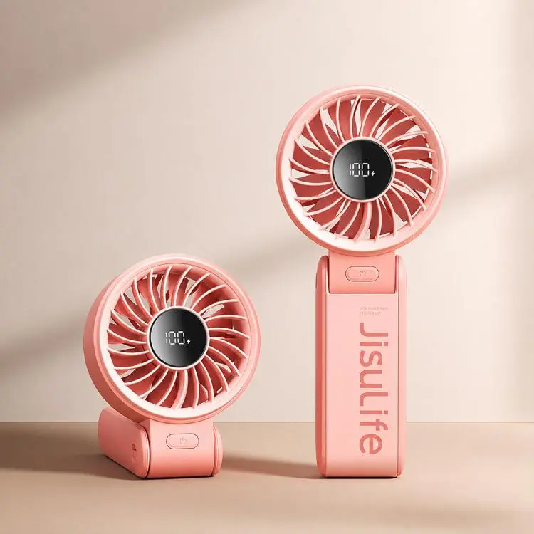 JisuLife Life7 Portable Foldable High-speed Handheld Fan, Battery Capacity